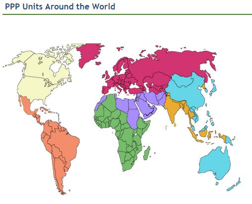 PPPs around the world